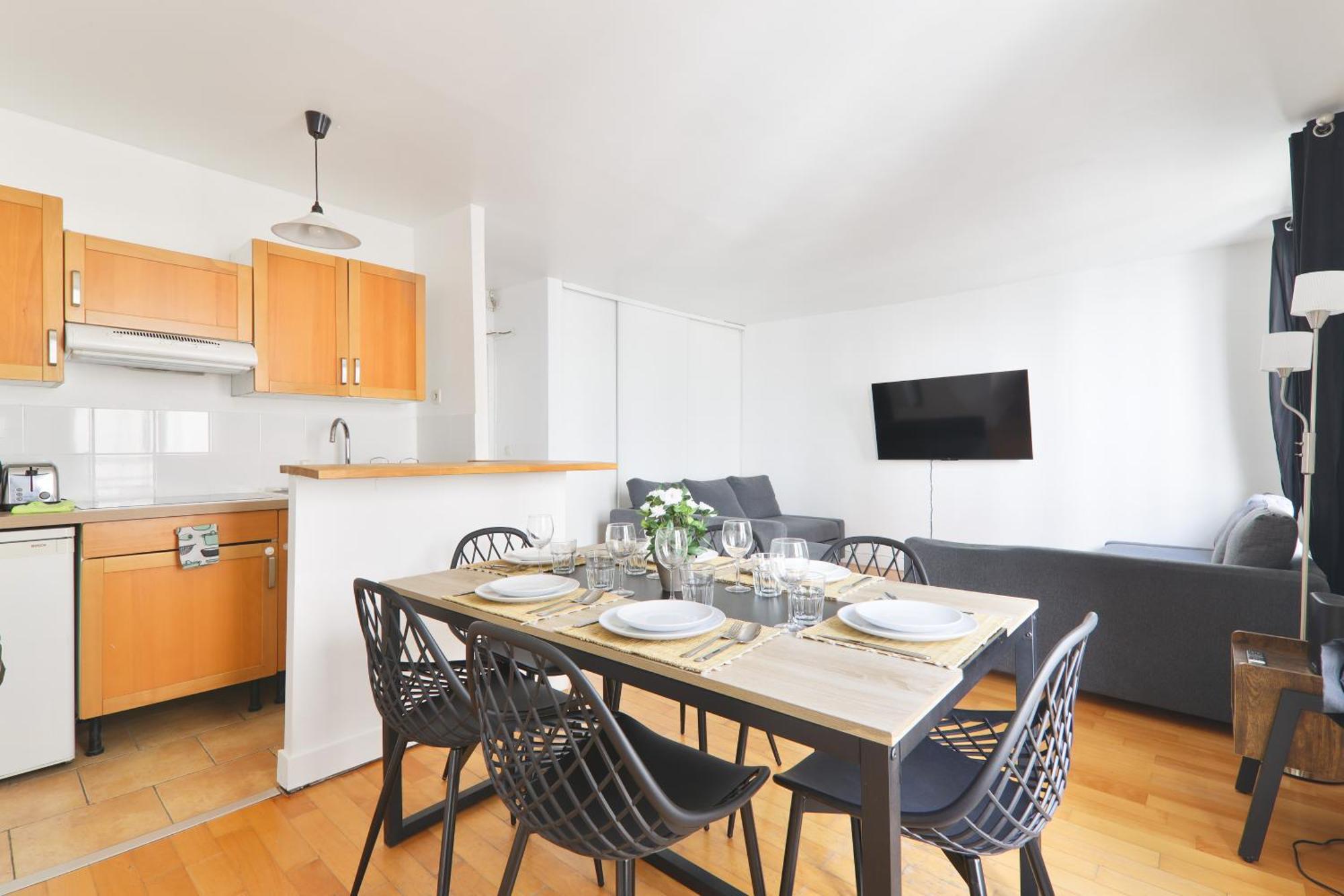 Appartement Quartier Chatelet Les Halles 2 Free Netflix Parijs